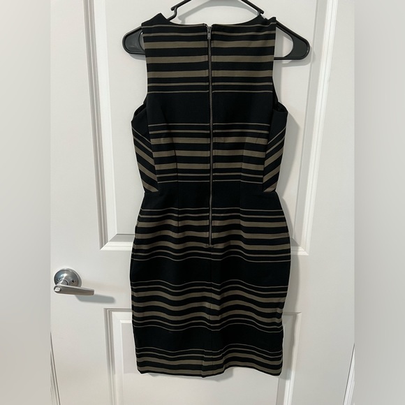 NWT Banana Republic Business Midi Stripe Dress - Picture 2 of 3